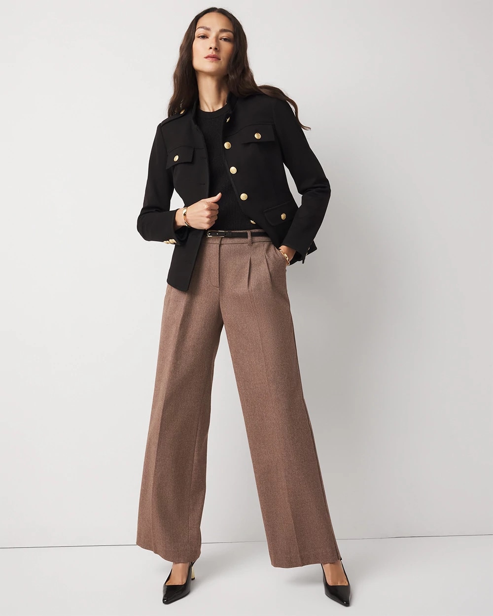 WIDE LEG WAISTED PANT THE IMPERIAL GATE